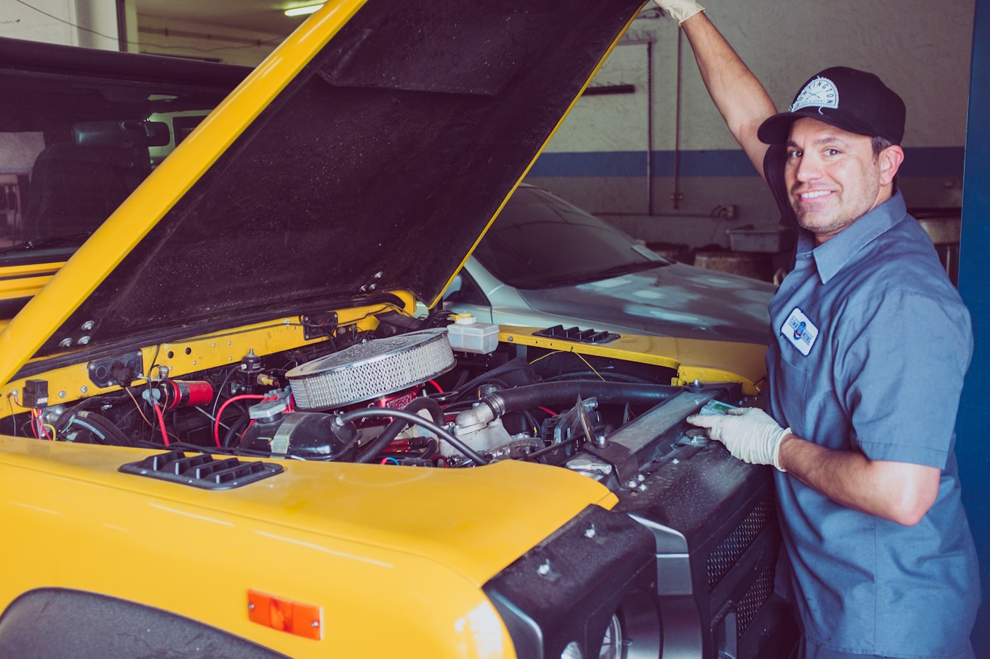 The yellow workhorse — carb tune and a cooling system that finally holds