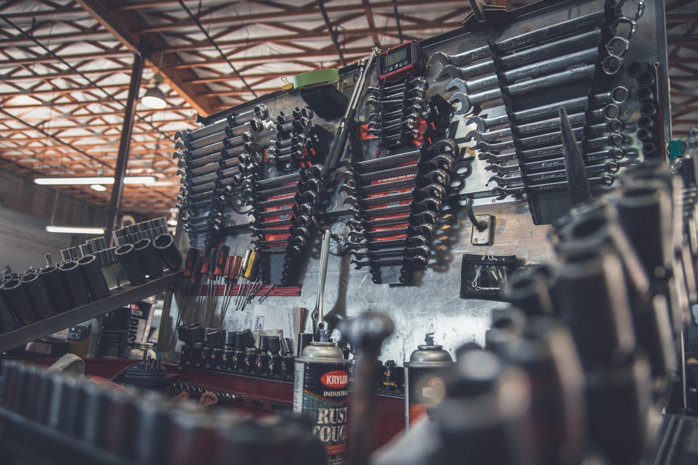 The wrench wall